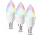 TechToy Smart Bulb RGB 4,4W E14 3pcs set TSL-LIG-E14-3PC