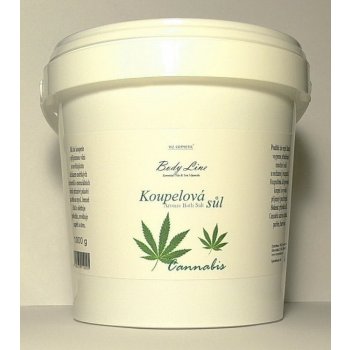 Cannabis WZ cosmetic koupelová sůl Salt 1 kg