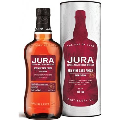 Isle of Jura Red Wine Cask Finish 40% 0,7 l (tuba) – Zboží Mobilmania