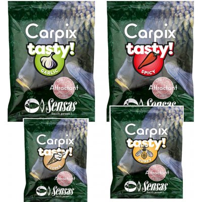 Sensas Práškový Posilovač Carpix Tasty Scopex 300 g – Zbozi.Blesk.cz