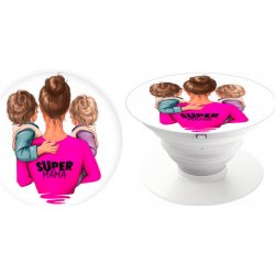 PopSocket iSaprio Super Mama - Two Boys