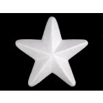 Prima-obchod Hvězda 3D Ø8,5 cm polystyren barva bílá – Hledejceny.cz