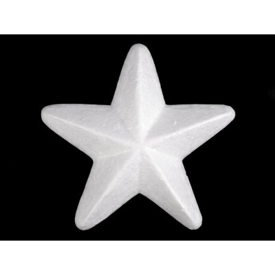 Prima-obchod Hvězda 3D Ø8,5 cm polystyren barva bílá – Hledejceny.cz