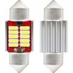 LED CANBUS 4014 10SMD Festoon C5W C10W C3W 31mm White 12V/24V, AMiO 01288 – Hledejceny.cz