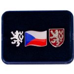 Sada odznaků ČESKÁ REPUBLIKA PIN – Zboží Mobilmania