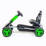 Go-kart Dětská šlapací motokára Baby Mix Speedy zelená – Zboží Dáma