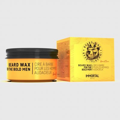 Immortal Beard King Beard Wax For The Bold Men stylingový vosk na vousy 50 ml – Sleviste.cz