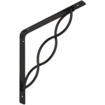 Domax WPRP Konzole dekorativní se splétanou vzpěrou 200x200mm, černá – Hledejceny.cz