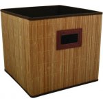 MSV skládací úložný box bambus černý 32 x 31 cm 140648 – Sleviste.cz
