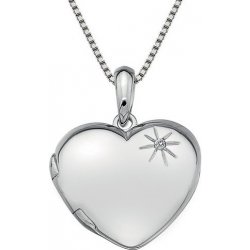 Hot Diamonds Stříbrný Memoirs Heart Locket DP495