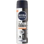 Nivea Men Black & White Invisible Ultimate Impact deospray 150 ml – Hledejceny.cz