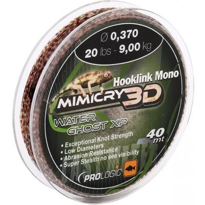 Prologic Hooklink Mono Mimicry 3D Mirage XP 40 m 0,37 mm 20 lbs – Hledejceny.cz