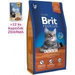 Brit cat Dry Premium Indoor 8 kg – Hledejceny.cz