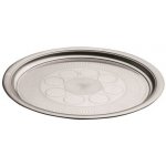 SAHM Podnos nerez kulatý 38cm výška 2,2cm 100019391 – Zboží Dáma