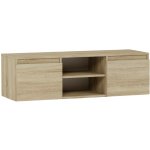 Framire TV skříňka Levná Sonoma 120 x 40 x 36 cm Modern RTV – Zboží Dáma
