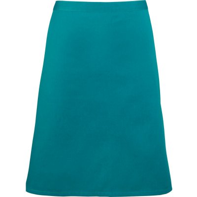Premier Zástěra Colours PR 151 do pasu krátká COT39015157799-teal – Hledejceny.cz