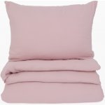 MKLuzkoviny.cz mušelínové povlečení – Alexia starorůžové 140x200 70x90 – Sleviste.cz