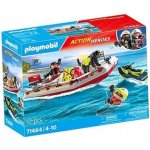 PLAYMOBIL 71464 Hasičský člun s vodním skútrem – Zboží Dáma
