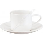 ASA Selection šálek na cappuccino s podšálkem porcelán bílá 0,17l – Zboží Dáma