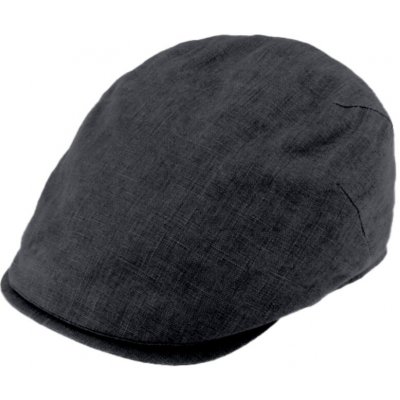 Pánská letní lněná bekovka UV 50 šedá Fiebig flat cap – Hledejceny.cz