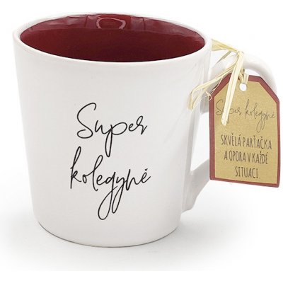 Nekupto Hrnek s potiskem Super kolegyně Original 300 ml – Sleviste.cz