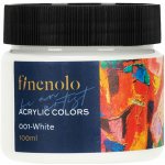 Finenolo Deli barvy akrylové 100 ml bílá EC17-WH – Zboží Mobilmania