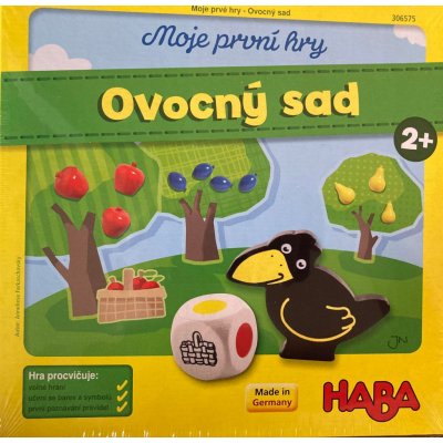 Haba Společenská kooperativní hra pro děti Ovocný sad SK – Zboží Živě
