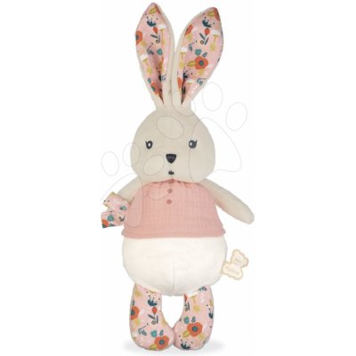 Kaloo Hadrová zajíček Coquelicot Rabbit Doll Poppy K'doux růžový 25 cm – Zboží Mobilmania