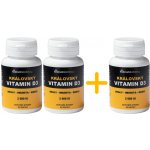 Kralovstvizdravi.cz 2+1 Královský Vitamin D3, 2000 IU, 60 rostlinných kapslí – Hledejceny.cz