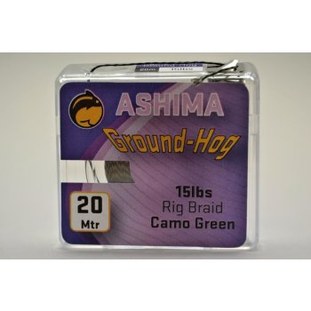 Ashima Ground-hog 15lbs zelená 20m