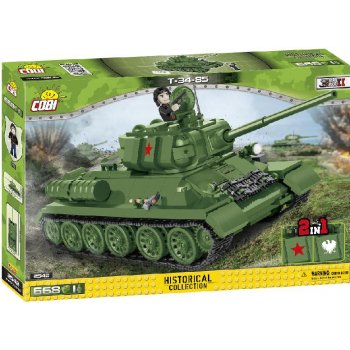 COBI 2542 World War II Ruský střední tank T-34-85