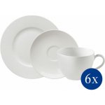 Villeroy & Boch Porcelánový kávový servis Basic White Vivo 18 ks – Zboží Dáma