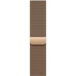 Apple Watch 46mm zlatý milánský tah - S/M MC7K4ZM/A – Zboží Mobilmania