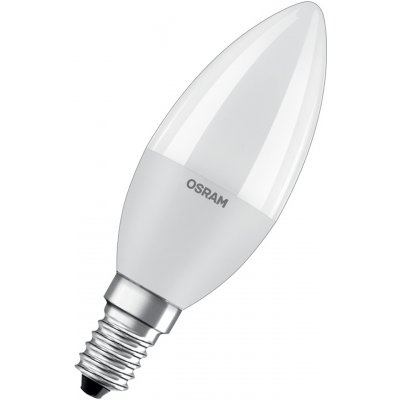 Osram LED žárovka E14 7,5W 2700K matná, teplá bílá – Zboží Živě