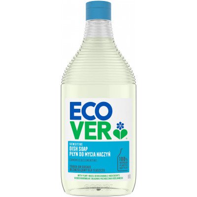 ECOVER Sensitive Dish Soap Heřmánek & Klementinka ekologický prostředek na nádobí 450 ml – Zbozi.Blesk.cz