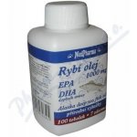MedPharma Rybí olej 1000 mg + EPA + DHA 107 kapslí – Hledejceny.cz