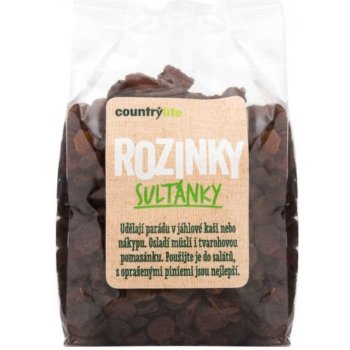 Country Life Rozinky sultánky 250 g