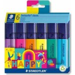 Staedtler Textsurfer Classic 364 6 různých barev – Hledejceny.cz