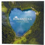 Nástěnný Baloušek čtvercový Romantická místa 2026 – Sleviste.cz