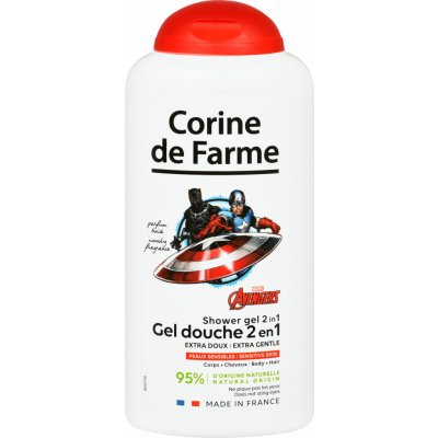 Corine de Farme Avengers 2v1 sprchový gel a šampon na vlasy pro děti 300 ml – Zbozi.Blesk.cz