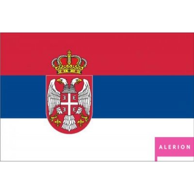 Samolepka vlajky Srbska Alerion – Hledejceny.cz