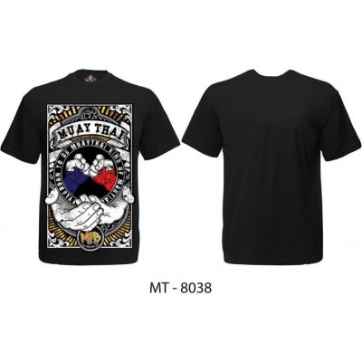 Born Sport triko Born Sport Muay Thai MT8038 černá – Zbozi.Blesk.cz