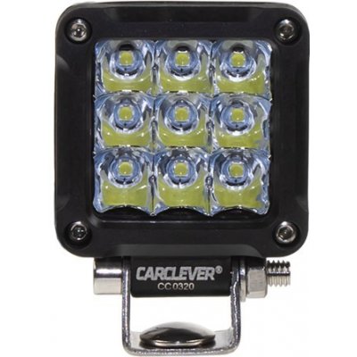LED světlo mini čtvercové, 9x1,3W, 50,8x50,8mm, ECE R10 – Hledejceny.cz