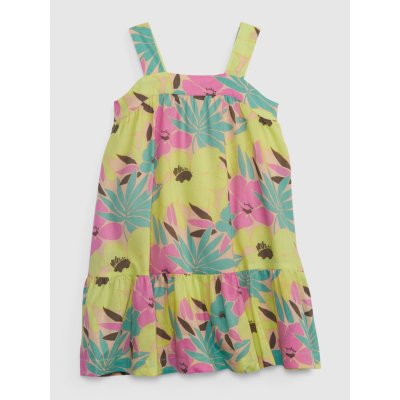 GAP Dětské květované šaty na ramínka Barevná – Hledejceny.cz