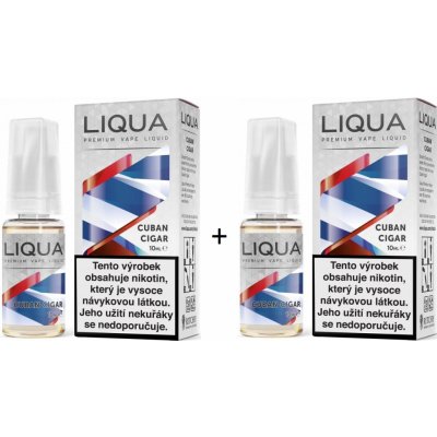 Ritchy Liqua Elements Cuban Tobacco 10 ml 3 mg – Hledejceny.cz