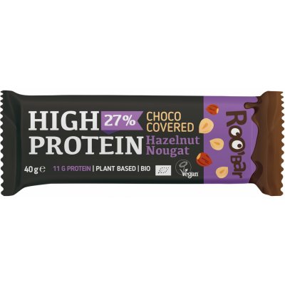 Roo'bar Proteinová tyčinka BIO 40 g – Zboží Mobilmania