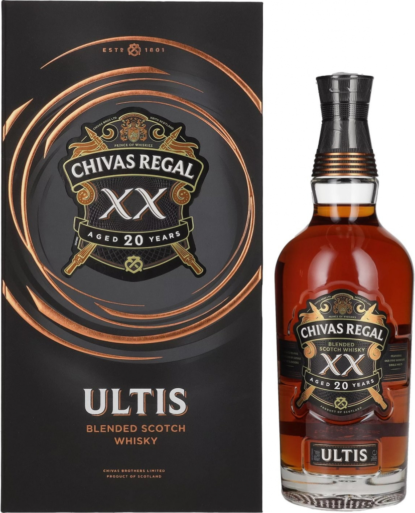 Chivas Regal Ultis 40% 0,7 l (Luxusní balení)