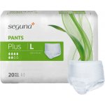 Seguna inkontinenční kalhotky Pants Plus jednorázové bílé L 20 ks – Sleviste.cz