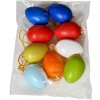 Vajíčka barevná závěsná plastová x 9 ks, vhodná i do exteriéru, výška 4 cm 380002 3M
