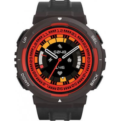 Amazfit Active Edge chytré hodinky, Lava Black 6972596107262